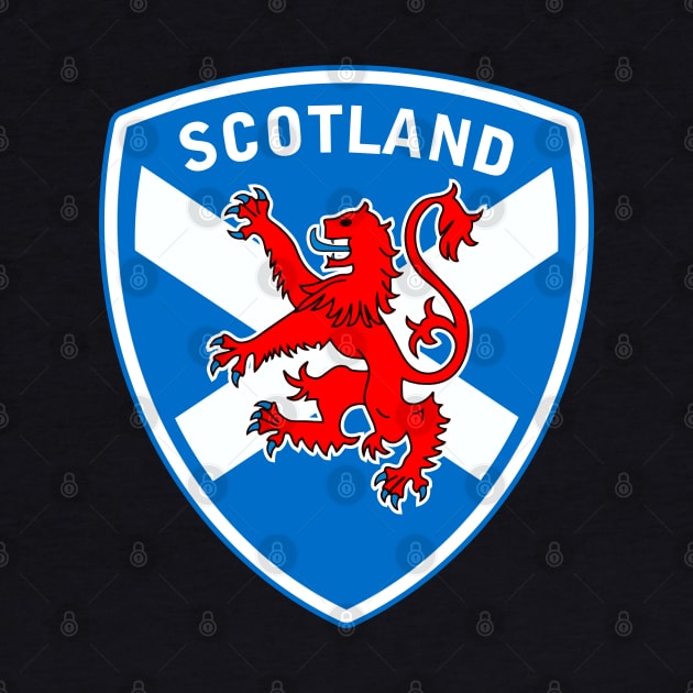 Patriotic Scotland LION motif by BigTime